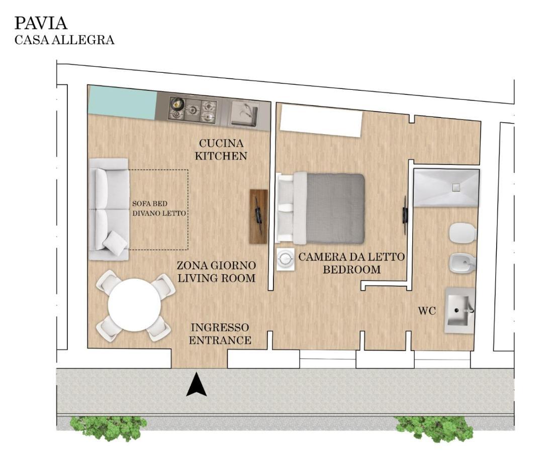La Corte 48 - Pavia City - By Host4U ภายนอก รูปภาพ
